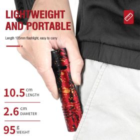 Mini Pocket LED Flashlight Clip On Rechargeable Torch Light Lamp Camping Hiking Mini Pocket LED Flashlight Clip On Rechargeable Torch Light Lamp Camping Hiking